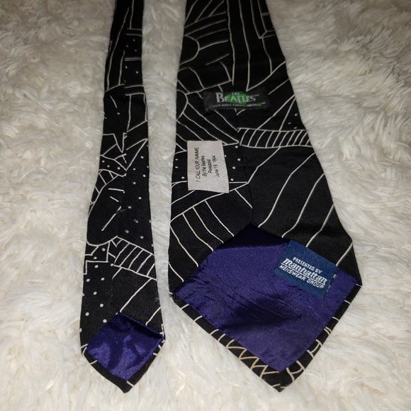 Vintage, The Beatles Silk Tie- "I Call Your Name" - Picture 4 of 7